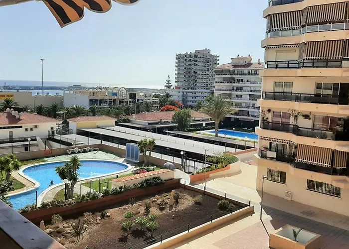 Vistas Al Mar Jardines Canarios Cristianos Lejlighed *